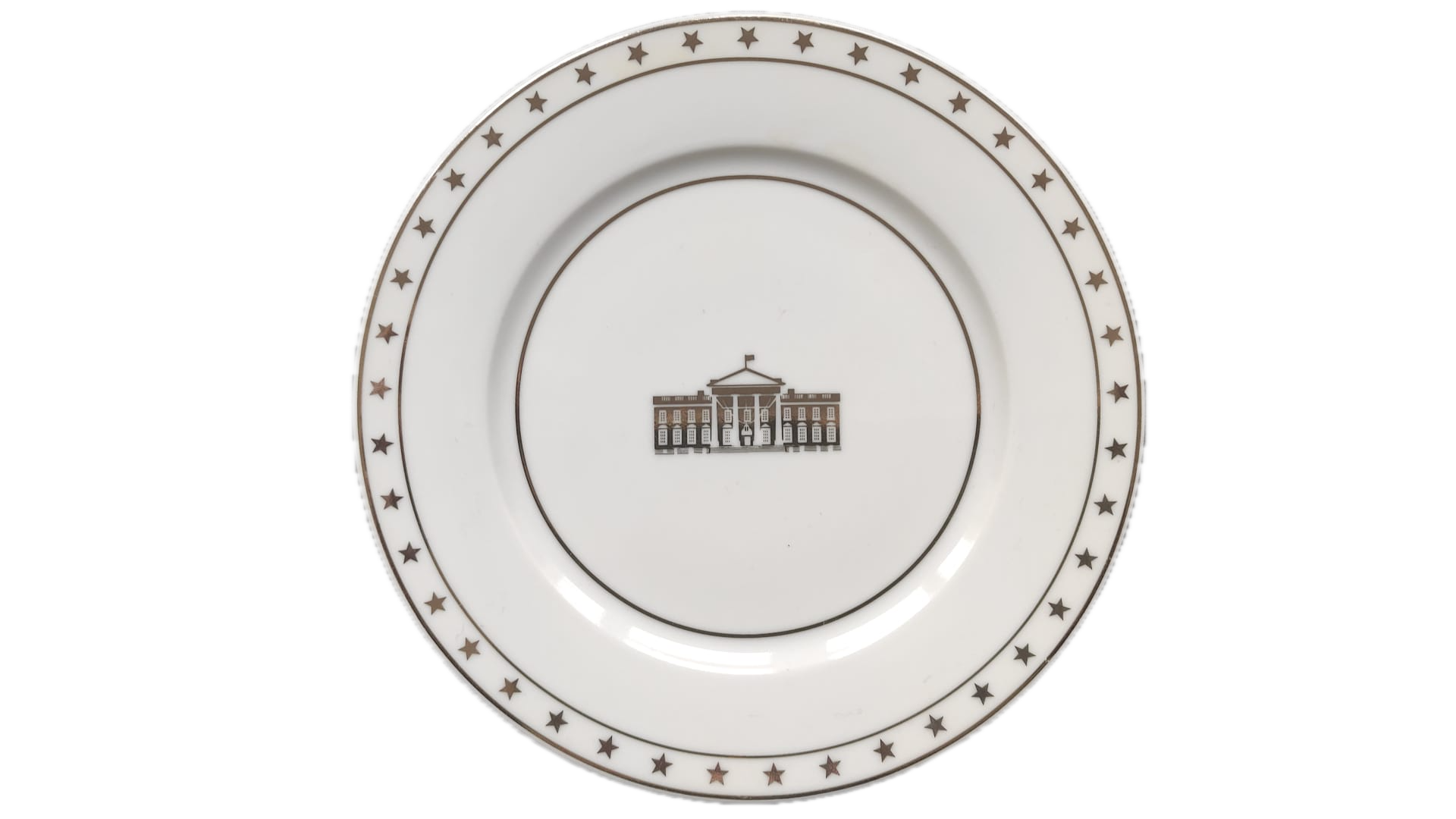 luxueuse assiette sur mesure or fin par Maison Manoï 