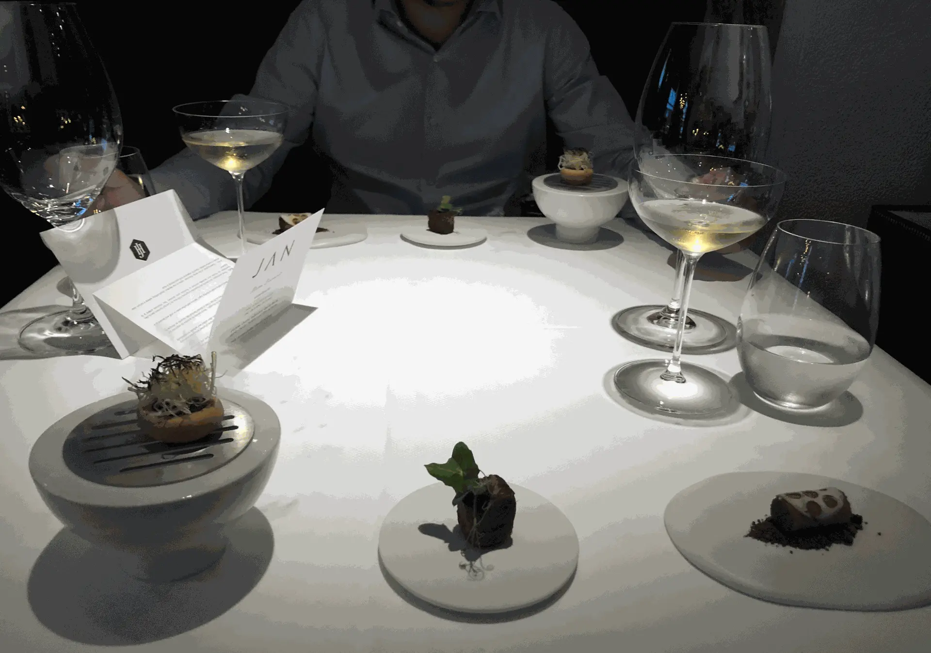 assiette sur mesure restaurant jan nice 1 étoile