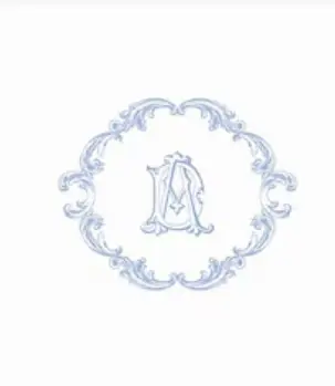 monogramme sur mseure 