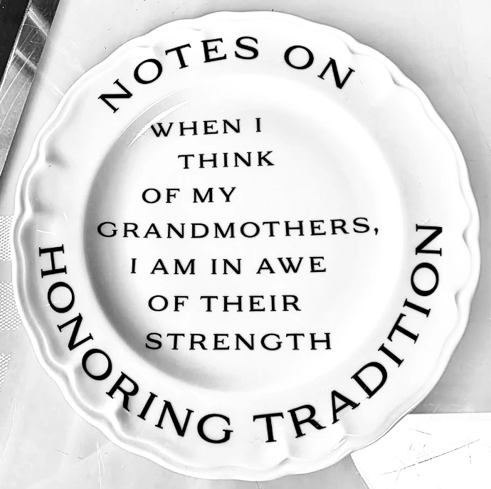 assiette sur mesure inspirations grand mere evenement paris