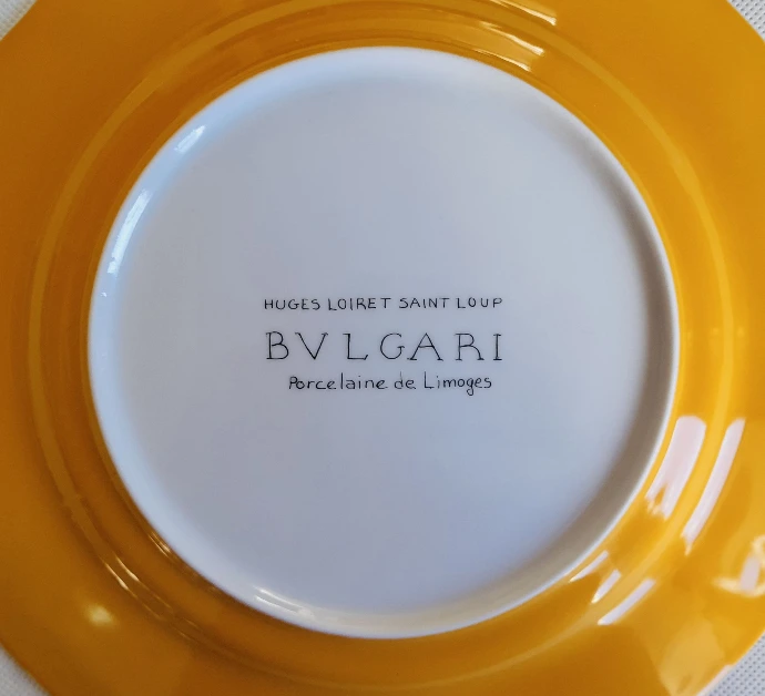 estampille peinte a la main IG limoges