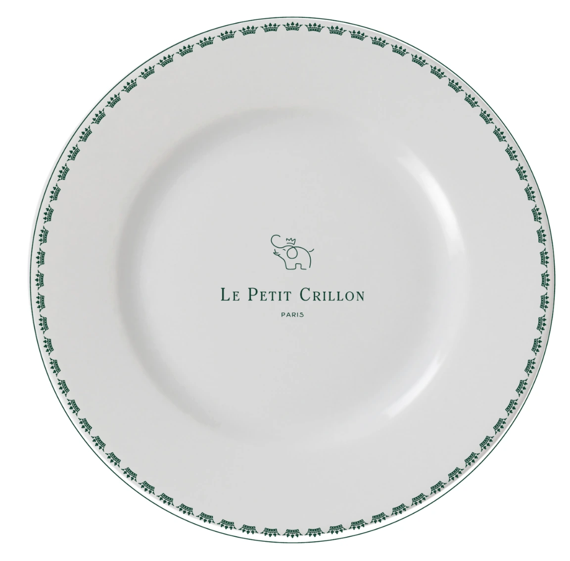 9( assiettes sur mesure en porcelaine de limoges pour l'hotel de crillon paris