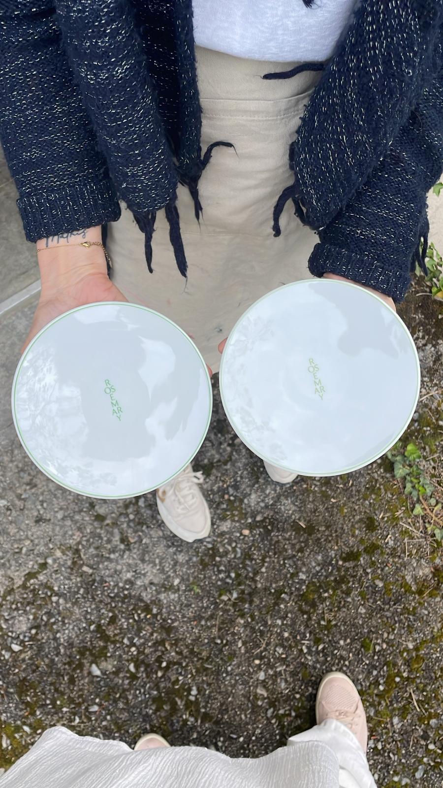 assiettes en porcelaine de limoges 