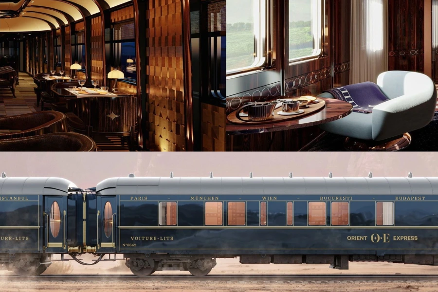 150 plates made for the Orient Express