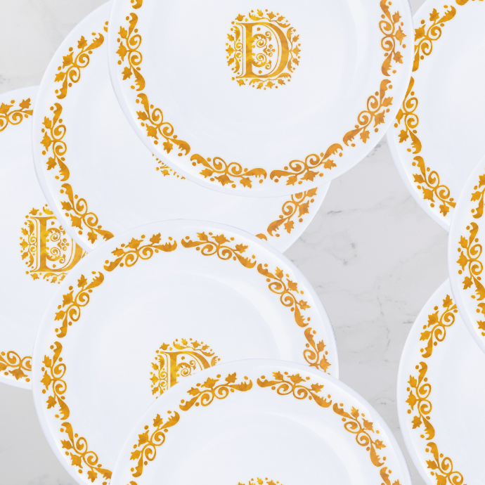 Monogramme sur mesure porcelaine de limoges porcelaine sur mesure limoges