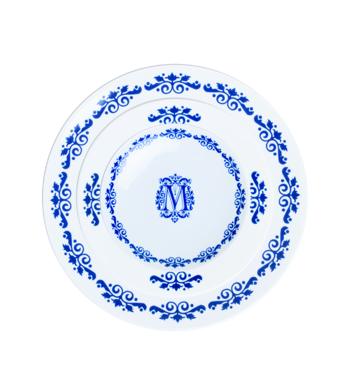 assiette en porcelaine de limoges moderne