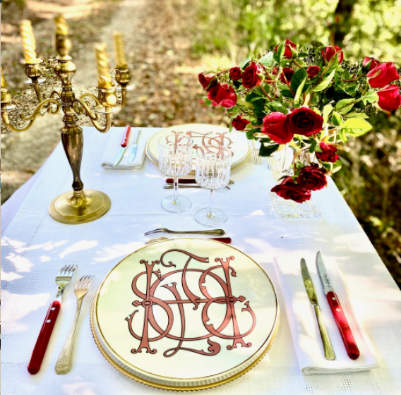 Dressage de table à la française