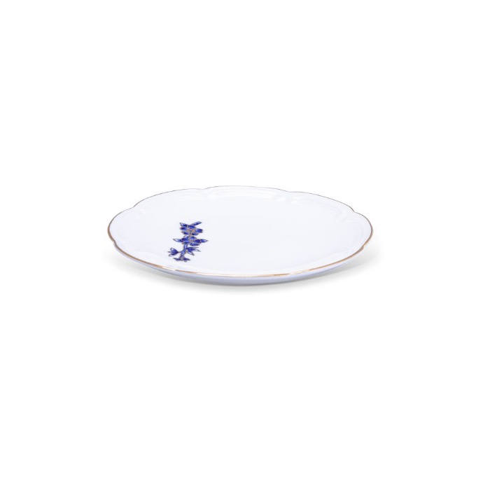 assiette en porcelaine moderne  les oiseaux 