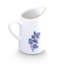 Petit vase en porcelaine peint à la main "Les Oiseaux" - 0,75 L