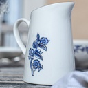 Petit vase en porcelaine peint à la main "Les Oiseaux" - 0,75 L