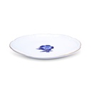 Assiette à dîner en porcelaine peinte à la main "Les Oiseaux" ⌀ 26 cm