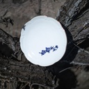 Assiette à dessert en porcelaine peinte à la main "Les Oiseaux" ⌀ 18 cm