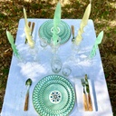 Assiette en porcelaine de Limoges "Volutes Limoges" ⌀ 16 cm