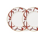 Set de 2 assiettes à dîner "HOSTEL Limoges" ⌀ 27 cm