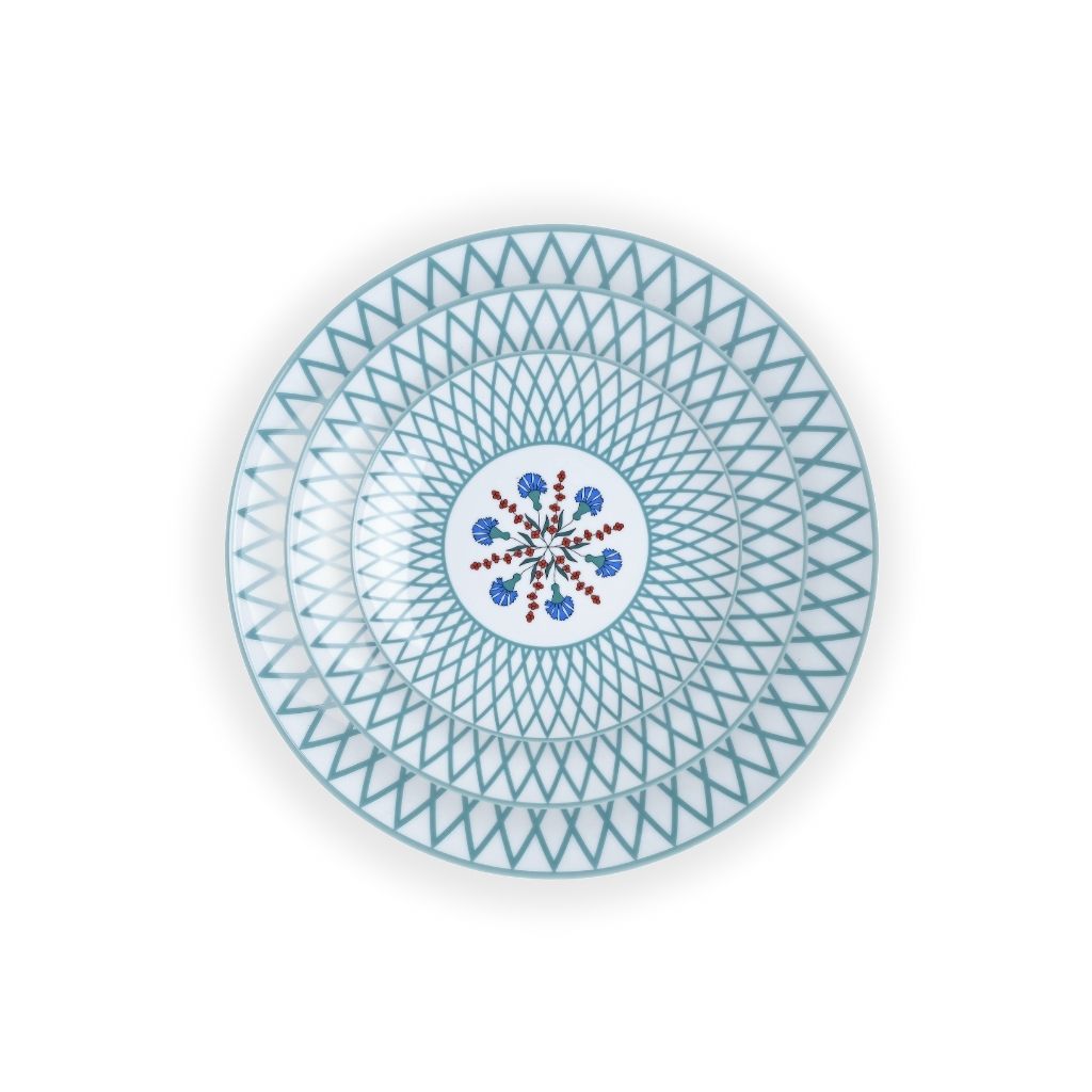 Assiette en porcelaine de Limoges "Volutes Limoges" ⌀ 27,5 cm