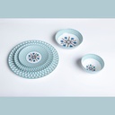 Assiette en porcelaine de Limoges "Volutes Limoges" ⌀ 16 cm