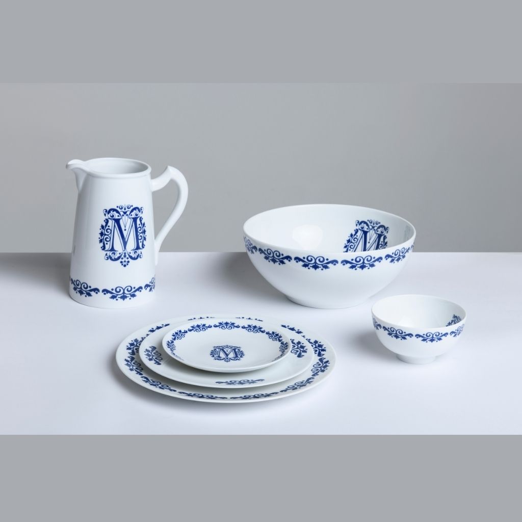 Assiette en porcelaine de Limoges "Ornements Limoges" ⌀ 27,5 cm