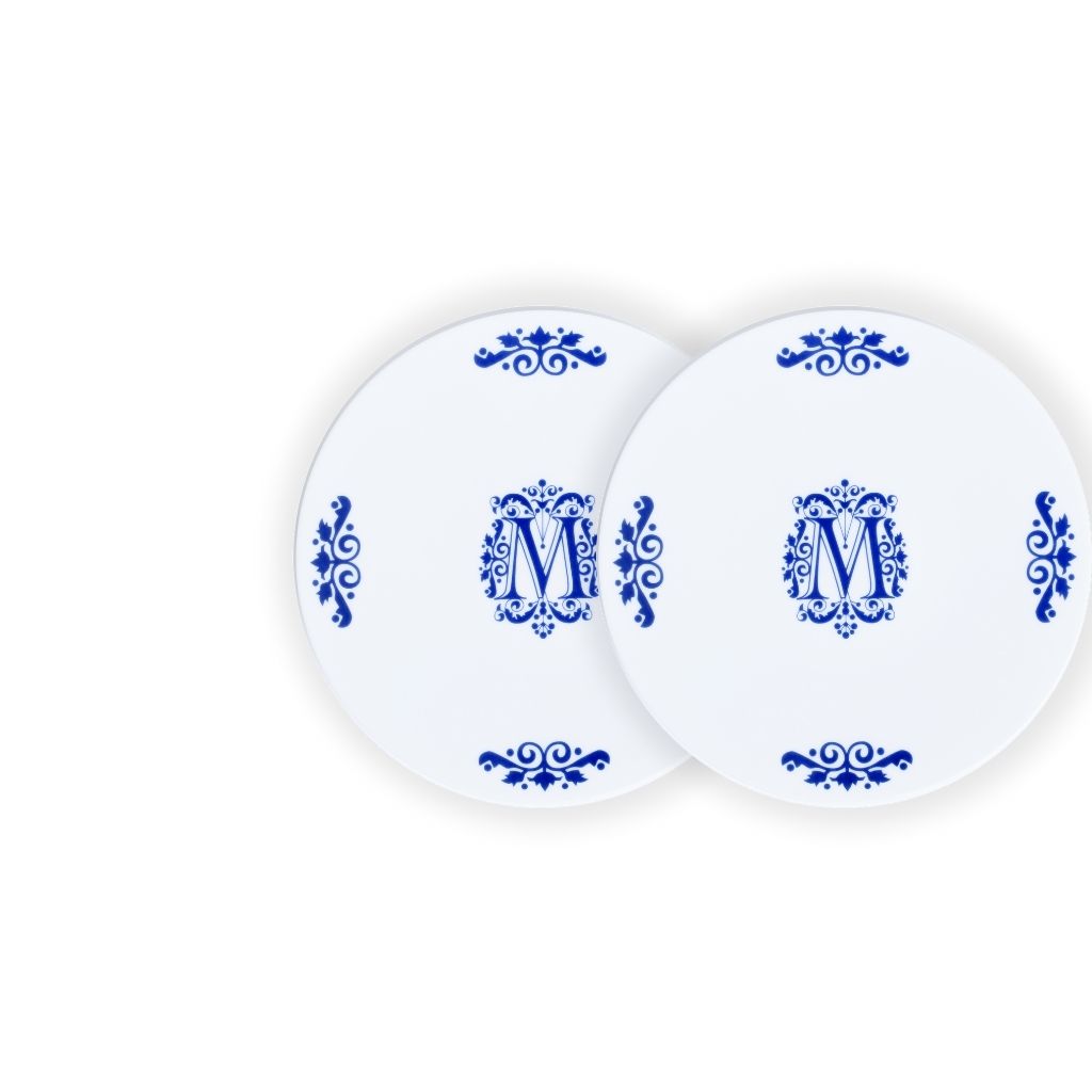 Set de 2 assiettes à dessert "Ornements Limoges" ⌀ 22 cm