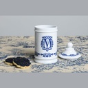 Pot d'apothicaire "Ornements Limoges" - 21cm H