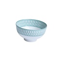Limoges French porcelain bowl "Volutes Limoges" ⌀ 12 cm