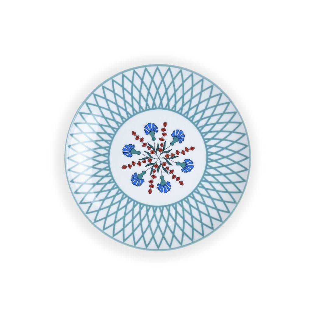 Limoges porcelain plate "Volutes Limoges" ⌀ 22 cm