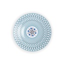 Assiette en porcelaine de Limoges moderne et design "Volutes Limoges" ⌀ 16 cm