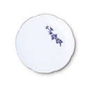 Assiette à dessert en porcelaine peinte à la main "Les Oiseaux" ⌀ 18 cm