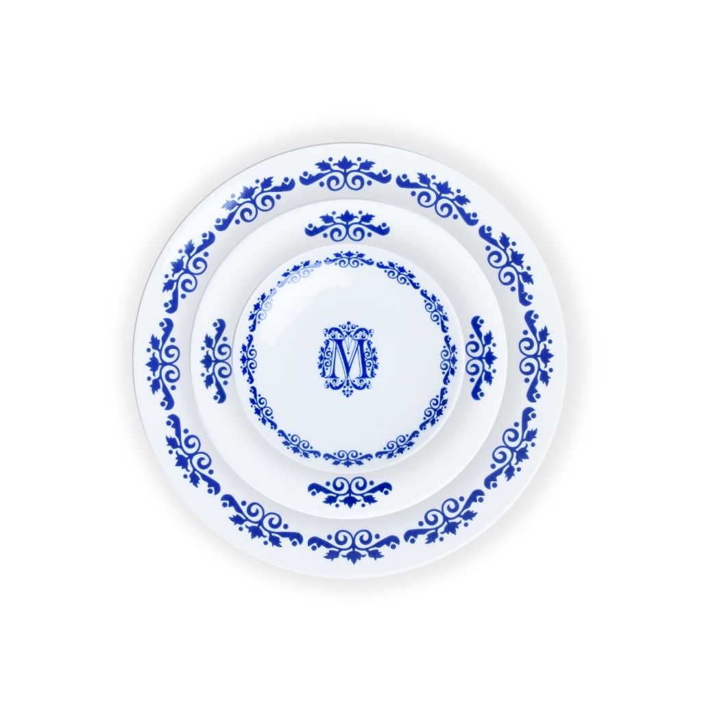 Assiette en porcelaine de Limoges moderne "Ornements Limoges" ⌀ 16 cm