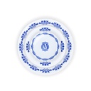 Limoges porcelain modern plate "Ornaments" ⌀ 16 cm