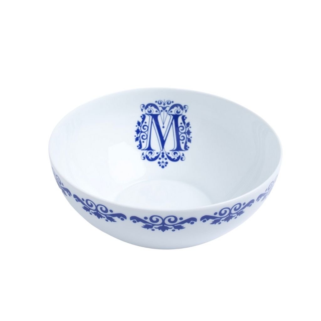 Saladier en porcelaine de Limoges made in France "Ornements Limoges" ⌀ 26 cm