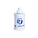 Limoges porcelain apothecary jar "Ornements Limoges" - 21cm