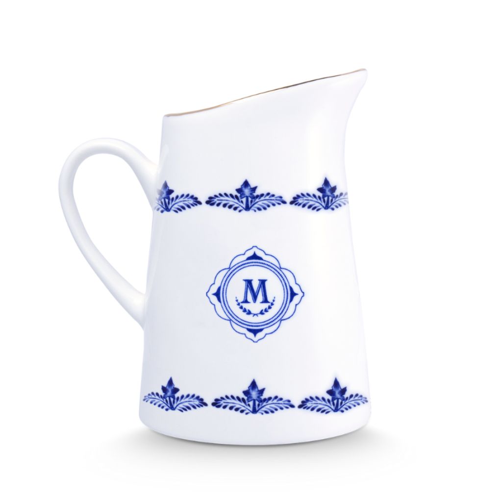 Petite carafe en porcelaine peinte à la main "Héritage" - 0,75 L