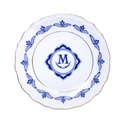 Hand-painted porcelain soup plate "Heritage" ⌀ 23cm