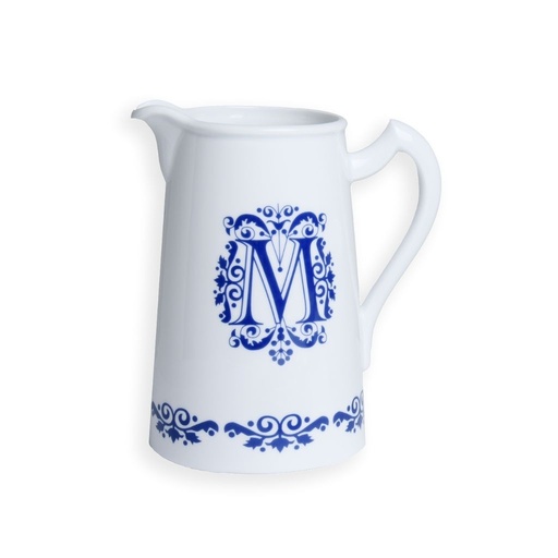 [20OR/01-S] Limoges porcelain Jar made in France - Vase "Limoges Ornaments" - 1.2 L