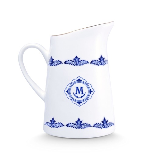 [23H/01-S] Petite carafe en porcelaine peinte à la main "Héritage" - 0,75 L