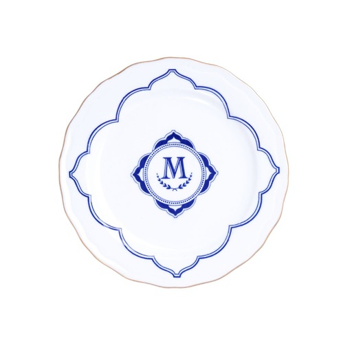 [19HNEW/02-S] Assiette en porcelaine moderne  "Héritage" N ⌀ 18 cm
