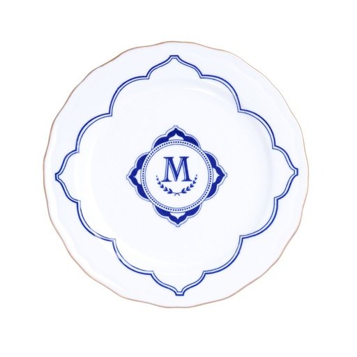[25HNEW/02-S] Porcelain plate "Heritage" ⌀ 23 cm