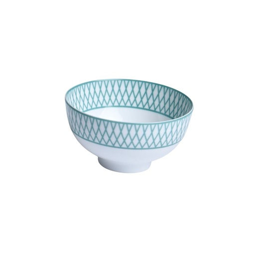 [07VL/01-S] Limoges French porcelain bowl "Volutes Limoges" ⌀ 12 cm