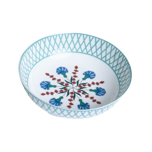 [15VL/02-S] High-end Limoges porcelain soup plate "Volutes Limoges" ⌀ 17.5 cm "Volutes Limoges"